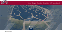 Desktop Screenshot of lmusocceracademy.com
