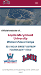 Mobile Screenshot of lmusocceracademy.com